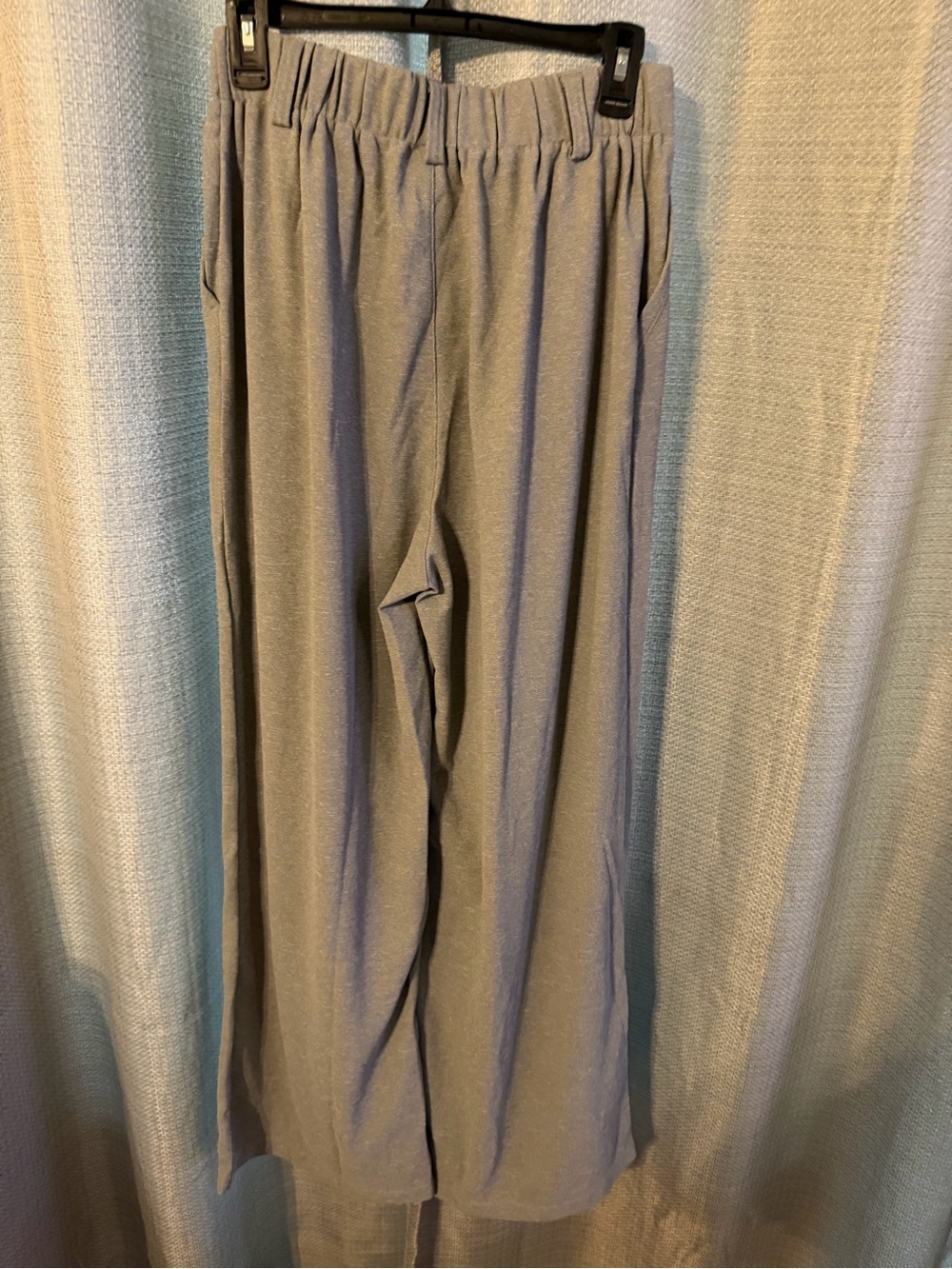 HALARA Grey Wide-Leg High-Rise Pleated Pants - Picture 5 of 6